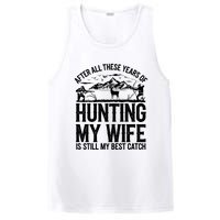 Hunting Wife Humor Design Funny Hunter PosiCharge Competitor Tank