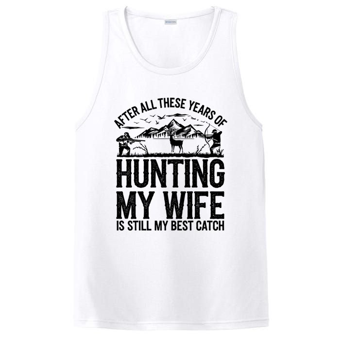 Hunting Wife Humor Design Funny Hunter PosiCharge Competitor Tank