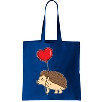 Hedgehog With Heart Balloon Valentines Day Gift Bag