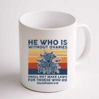 He Who Is Without Ovaries Shall Not Make Laws For Those Who Mug