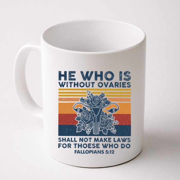 He Who Is Without Ovaries Shall Not Make Laws For Those Who Mug