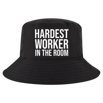 Hardest Worker In The Room Cool Comfort Performance Bucket Hat