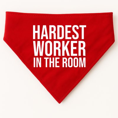 Hardest Worker In The Room USA-Made Doggie Bandana
