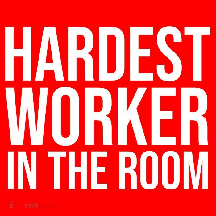 Hardest Worker In The Room Short Acrylic Beanie