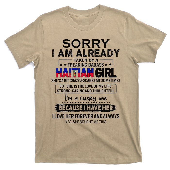 Haitian Wife IM Lucky One To Have A Haitian T-Shirt