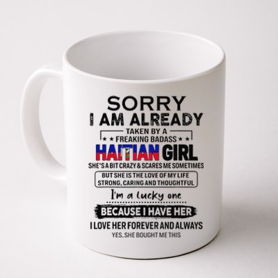 Haitian Wife IM Lucky One To Have A Haitian Coffee Mug