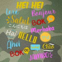 Hello Word In Different Languages Travel And Teacher Legacy Tie Dye Trucker Hat