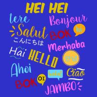 Hello Word In Different Languages Travel And Teacher Baby Bodysuit