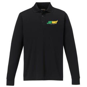 His Way I Am The Way The Truth And The Life Christian Strong Performance Long Sleeve Polo