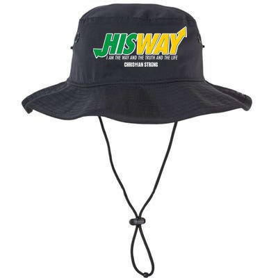 His Way I Am The Way The Truth And The Life Christian Strong Bucket Hat