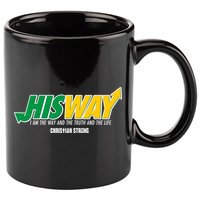 His Way I Am The Way The Truth And The Life Christian Strong 11oz C Handle Ceramic Mug