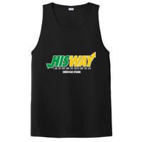 His Way I Am The Way The Truth And The Life Christian Strong PosiCharge Competitor Tank