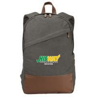 His Way I Am The Way The Truth And The Life Christian Strong Cotton Canvas Backpack