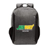 His Way I Am The Way The Truth And The Life Christian Strong Vector Backpack