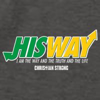 His Way I Am The Way The Truth And The Life Christian Strong Vector Backpack