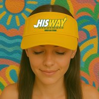 His Way I Am The Way The Truth And The Life Christian Strong Visor