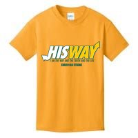 His Way I Am The Way The Truth And The Life Christian Strong Kids T-Shirt