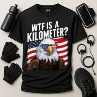 Hilarious Wtf Is A Kilometer 4th Of July Independence Day Performance Shirt