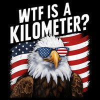 Hilarious Wtf Is A Kilometer 4th Of July Independence Day Sustainable Bucket Hat