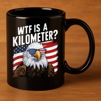 Hilarious Wtf Is A Kilometer 4th Of July Independence Day 11oz C Handle Ceramic Mug