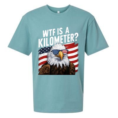 Hilarious Wtf Is A Kilometer 4th Of July Independence Day Sueded Cloud Jersey T-Shirt