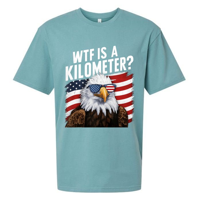 Hilarious Wtf Is A Kilometer 4th Of July Independence Day Sueded Cloud Jersey T-Shirt