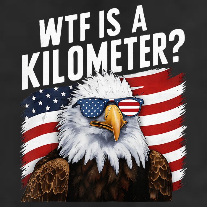 Hilarious Wtf Is A Kilometer 4th Of July Independence Day 25L Jumbo Tote