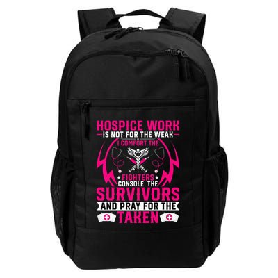 Hospice Work Is Not For The Weak CNA Palliative Care Nurse Backpack