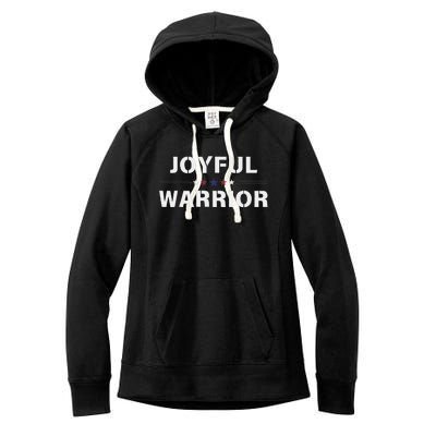 Harris Walz Joyful Warriors Walz Kamala Harris 2024 Women's Fleece Hoodie