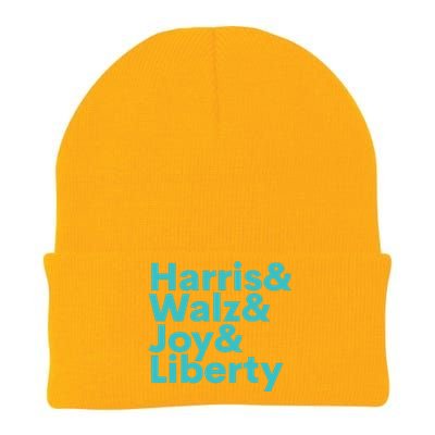 Harris Walz Joy Liberty Harris Walz Waltz 2024 Retro Knit Cap Winter Beanie