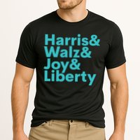 Harris Walz Joy Liberty Harris Walz Waltz 2024 Retro Cooling Performance Crew T-Shirt