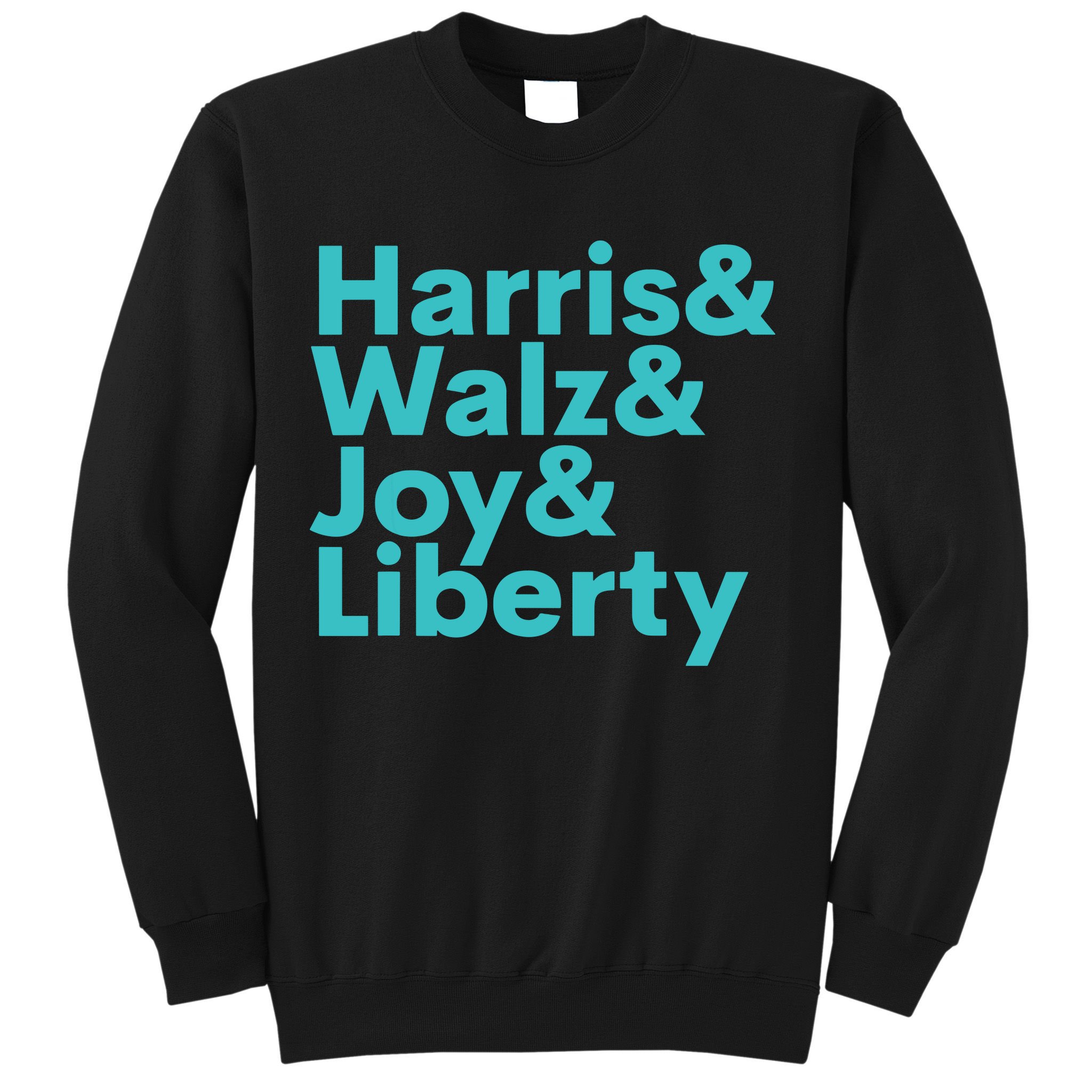 Harris Walz Joy Liberty Harris Walz Waltz 2024 Retro Sweatshirt
