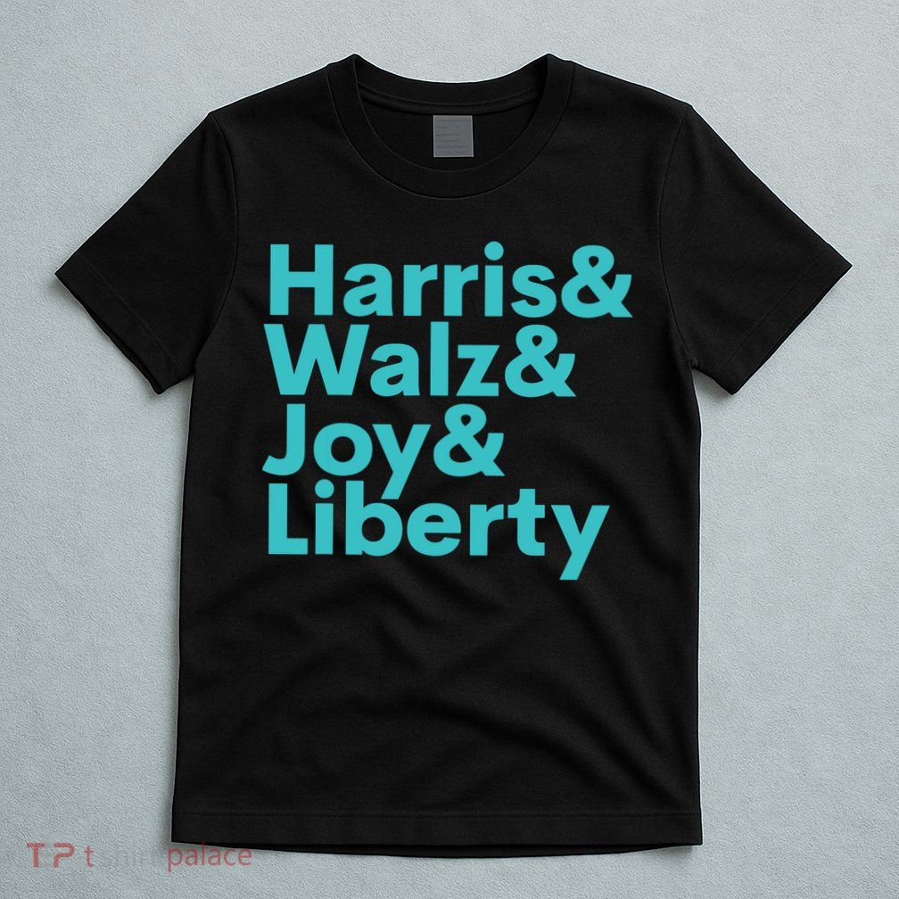 Harris Walz Joy Liberty Harris Walz Waltz 2024 Retro T-Shirt