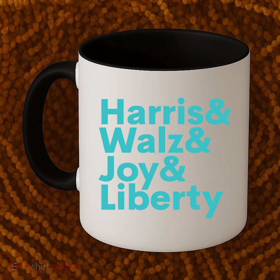 Harris Walz Joy Liberty Harris Walz Waltz 2024 Retro Mug
