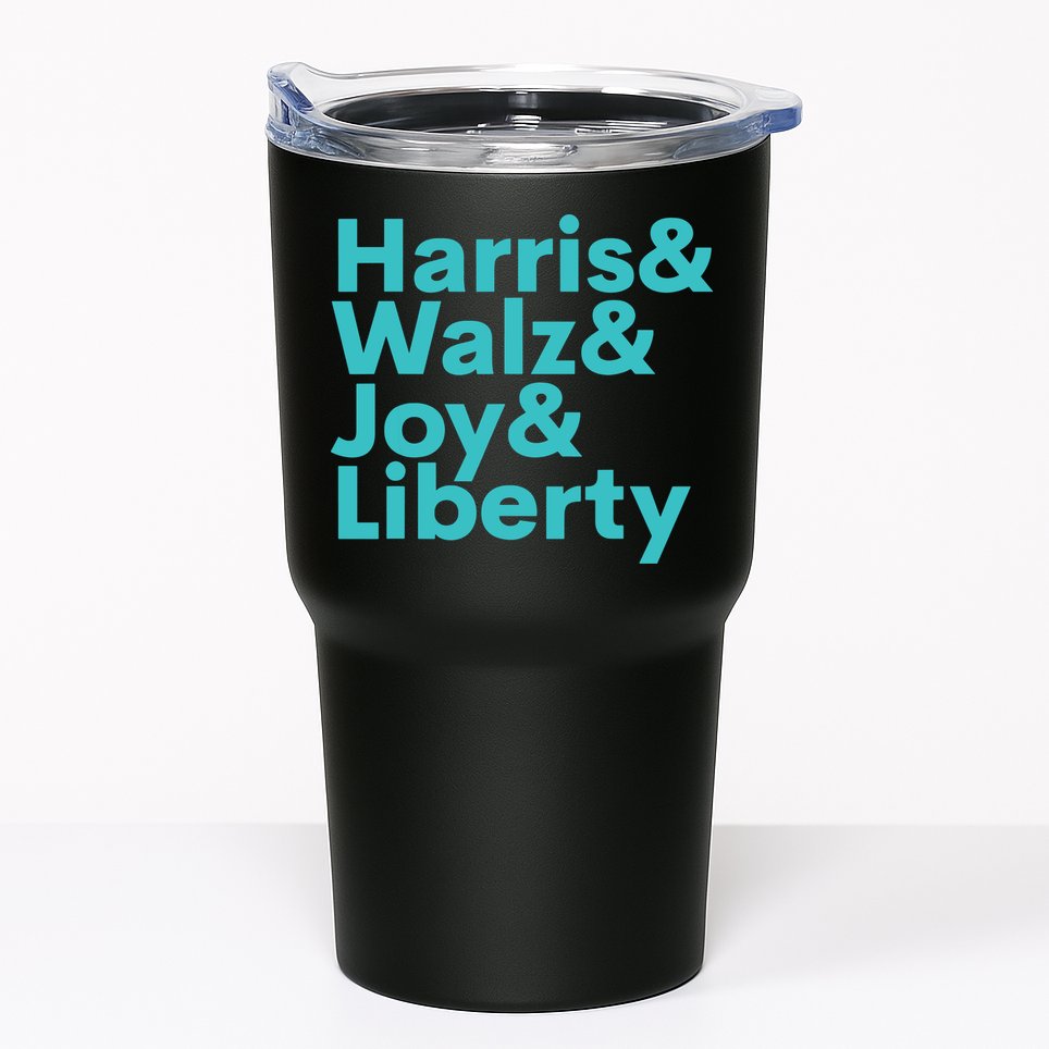 Harris Walz Joy Liberty Harris Walz Waltz 2024 Retro Tumbler