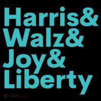 Harris Walz Joy Liberty Harris Walz Waltz 2024 Retro Baby Bodysuit