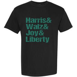 Harris Walz Joy Liberty Garment-Dyed Heavyweight T-Shirt