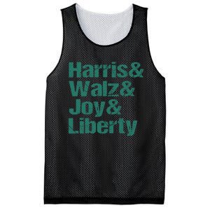 Harris Walz Joy Liberty Mesh Reversible Basketball Jersey Tank