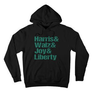 Harris Walz Joy Liberty Tall Hoodie