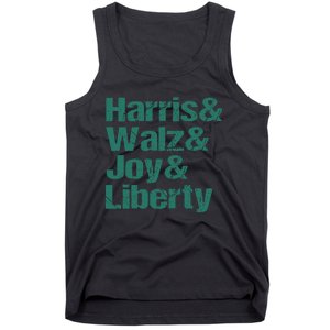 Harris Walz Joy Liberty Tank Top