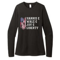 Harris & Walz & Joy & Liberty Womens CVC Long Sleeve Shirt