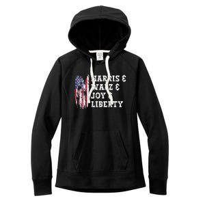 Harris & Walz & Joy & Liberty Women's Fleece Hoodie