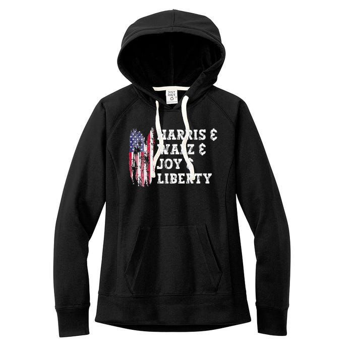 Harris & Walz & Joy & Liberty Women's Fleece Hoodie