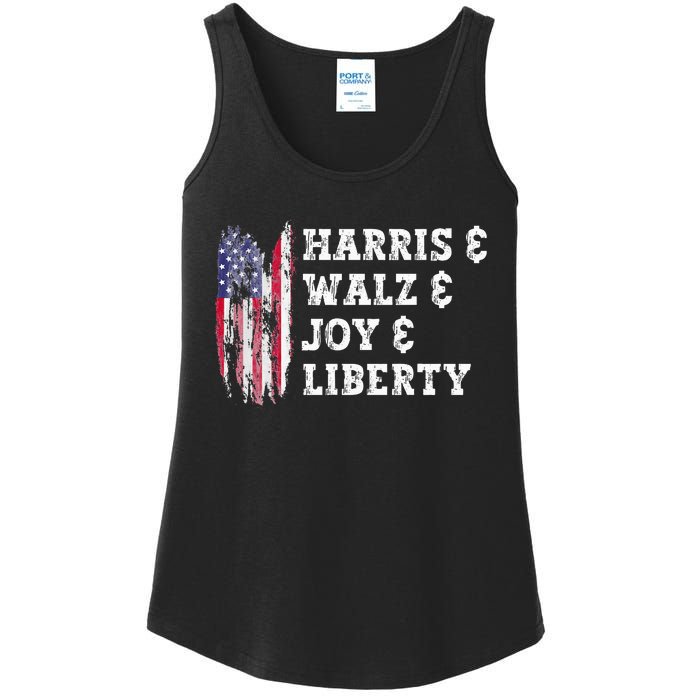 Harris & Walz & Joy & Liberty Ladies Essential Tank