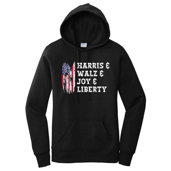 Harris & Walz & Joy & Liberty Women's Pullover Hoodie