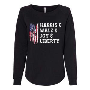 Harris & Walz & Joy & Liberty Womens California Wash Sweatshirt