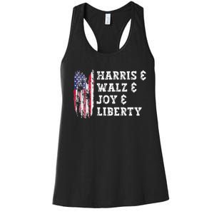 Harris & Walz & Joy & Liberty Women's Racerback Tank