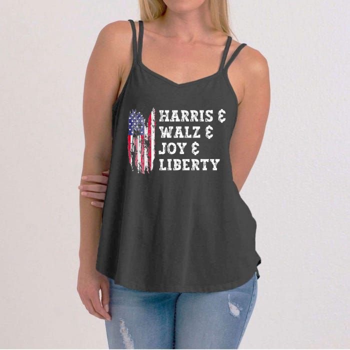 Harris & Walz & Joy & Liberty Women's Strappy Tank