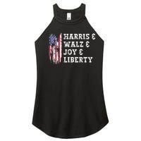 Harris & Walz & Joy & Liberty Women's Perfect Tri Rocker Tank