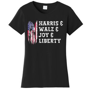 Harris & Walz & Joy & Liberty Women's T-Shirt